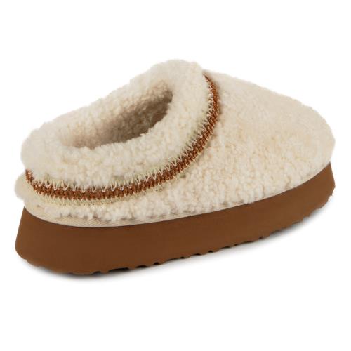 Ladies Miley Sheepskin Slipper Natural Extra Image 2